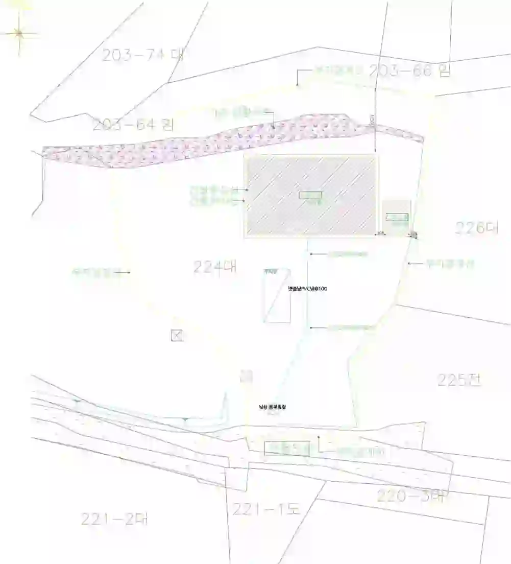 세월리 224 배치도 이미지